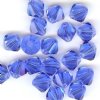 10 8mm Sapphire Bicone Swarovski
